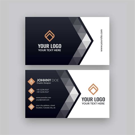 Modern Visiting Card Template Within Visiting Card Templates Download - Great Sample Templates